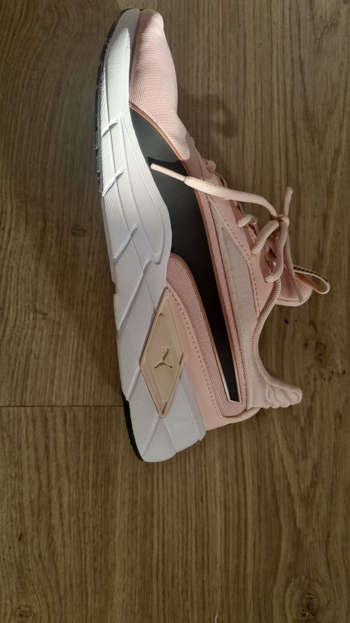 Basket Puma rose claire - photo numéro 2