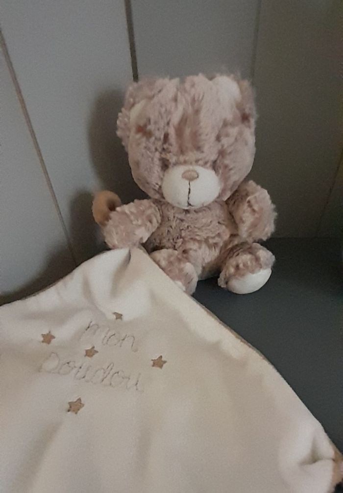 Ours mouchoir mon doudou Tex baby - photo numéro 4