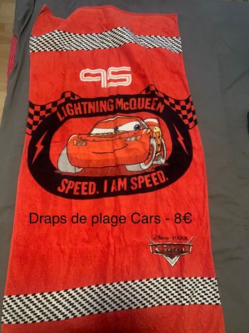 Draps de plage cars