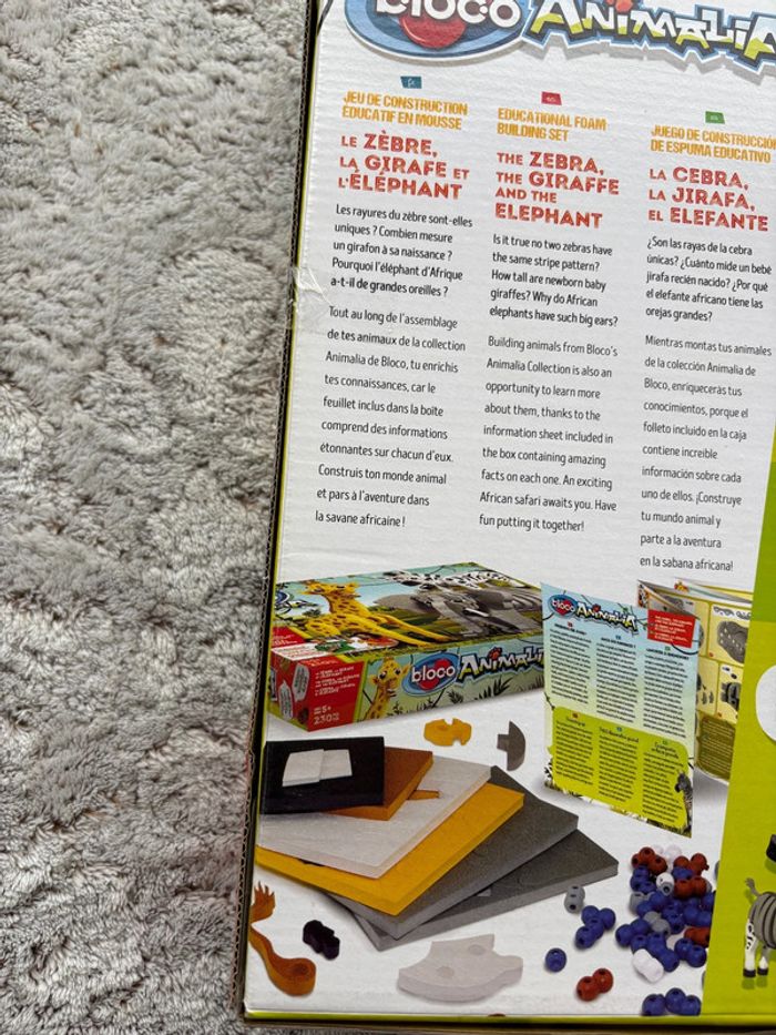 Jeu de construction Bloco Animalia - photo numéro 4