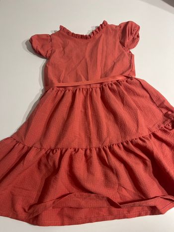 Robe terracota 6 ans neuf