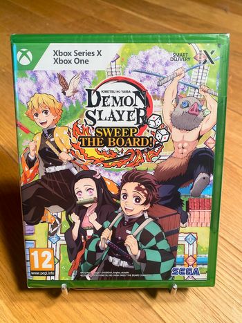 Demon slayer sweep the board - xbox series x / one - jeu neuf sous blister