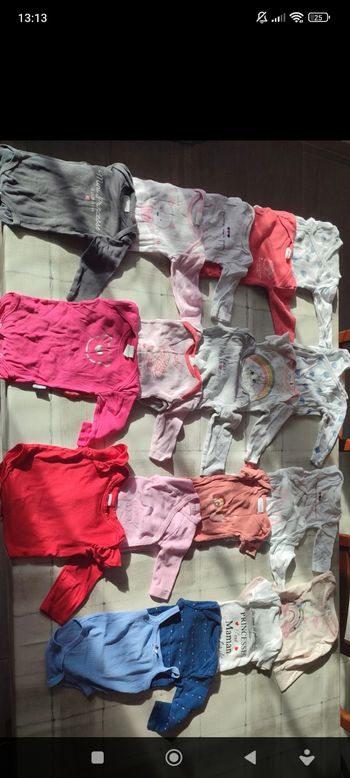 Lot de vêtements bébé fille 3 mois 