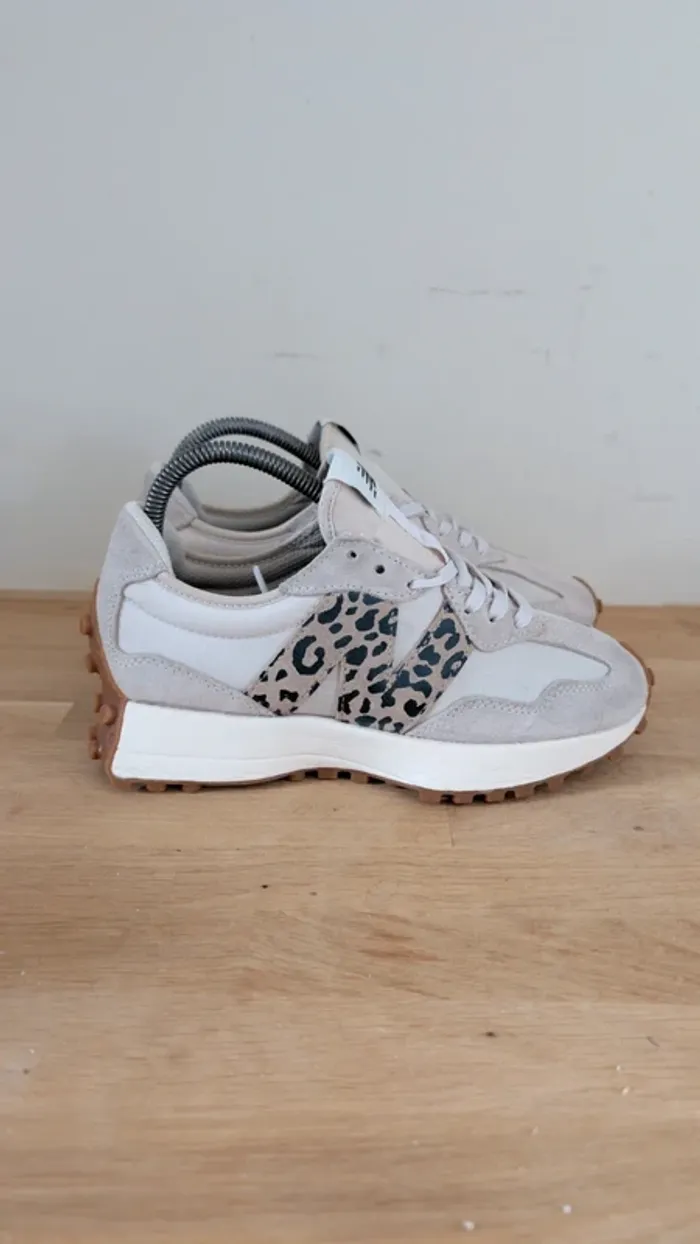 New balance 327 leopard