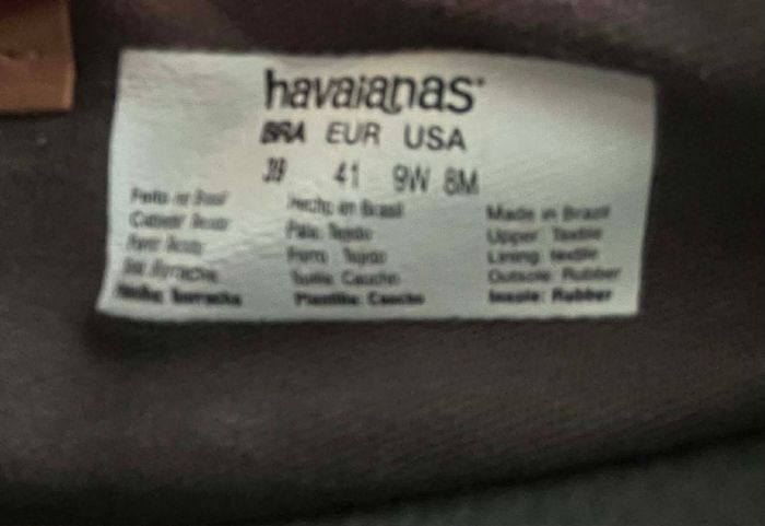 🖤 Espadrilles Havaianas – Origine 4 – Taille 41 – Neuf avec étiquette - photo numéro 4