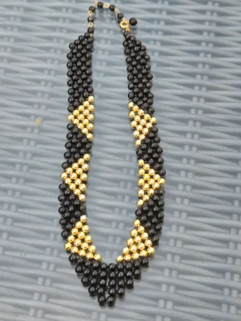 Collier Chic vintage en perles