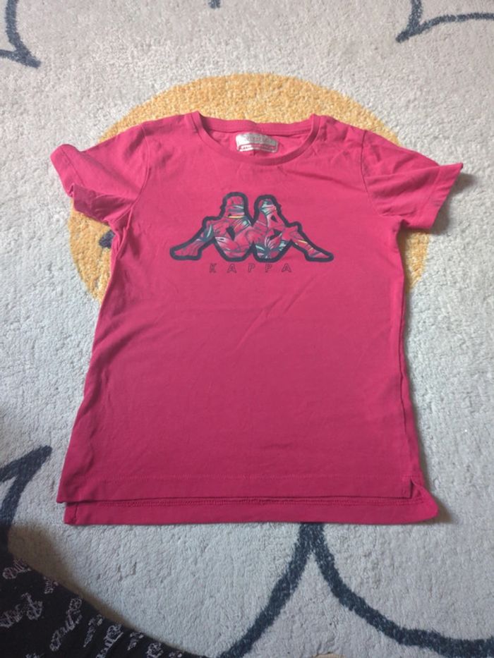 T-shirt sport kappa rose 6 ans neuf
