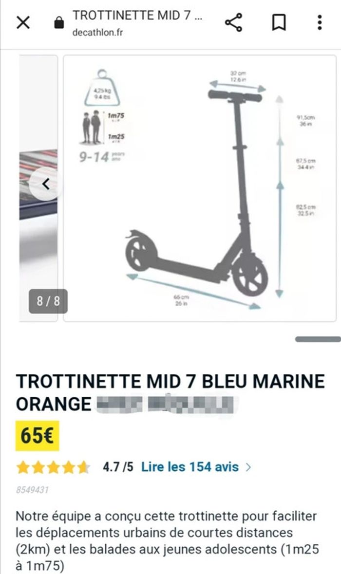 Trottinette mid7 - photo numéro 11