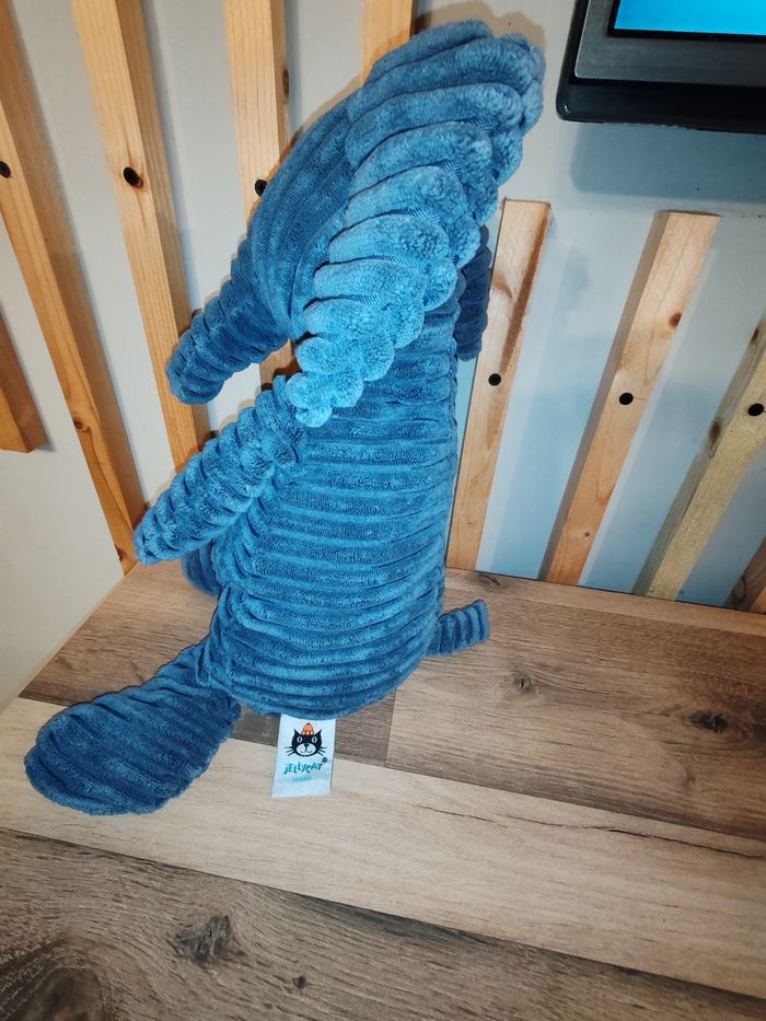 Elephant 40 cm jellycat bleu marine - photo numéro 2