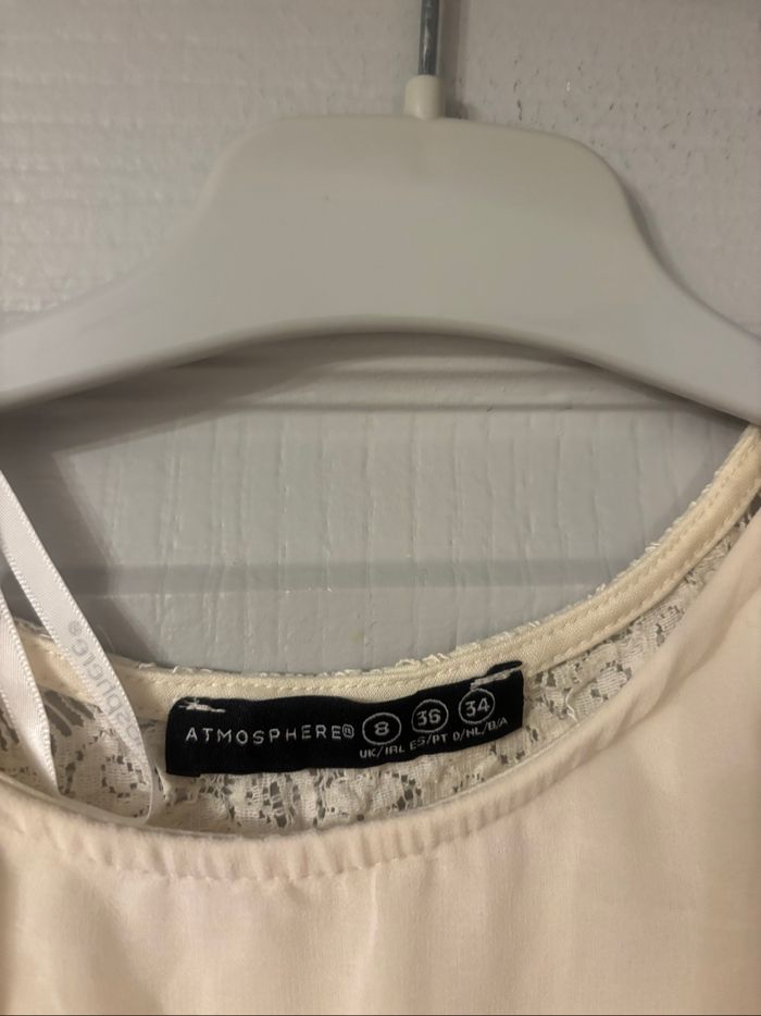 Robe en voile doublée atmosphère  s - photo numéro 2