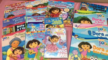 Lot dora livre et dvd
