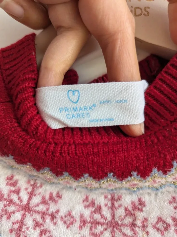 Pull noël Primark - photo numéro 3