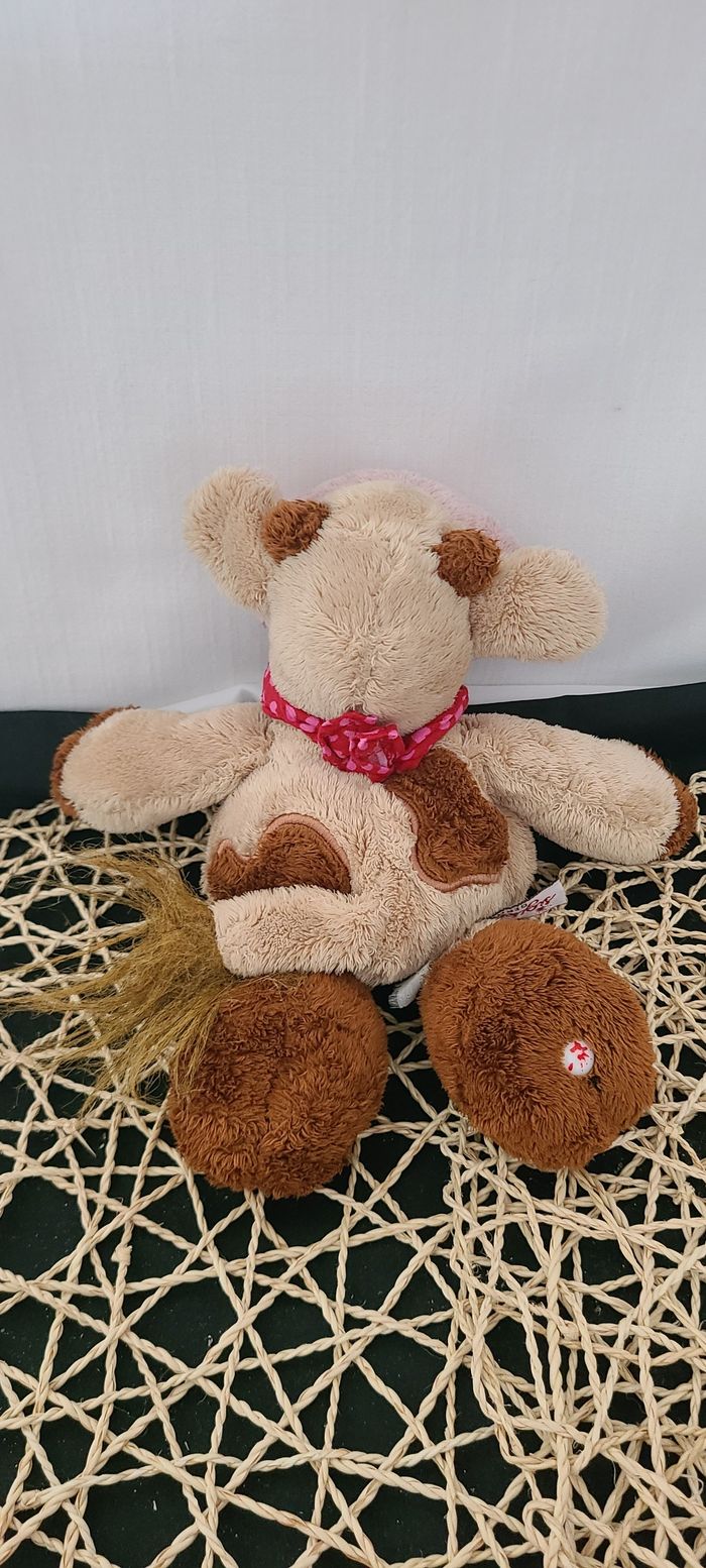 doudou vache bandana rouge  sigikid - photo numéro 3