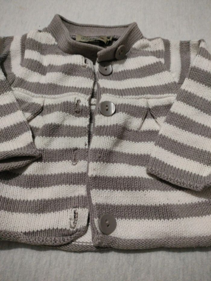 Gilet fille 6 mois - photo numéro 2