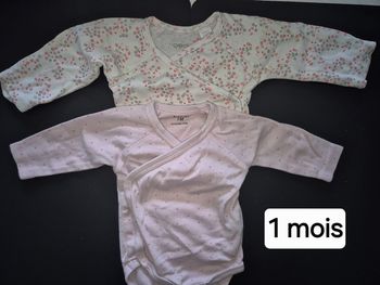 Bodies fille 1mois 