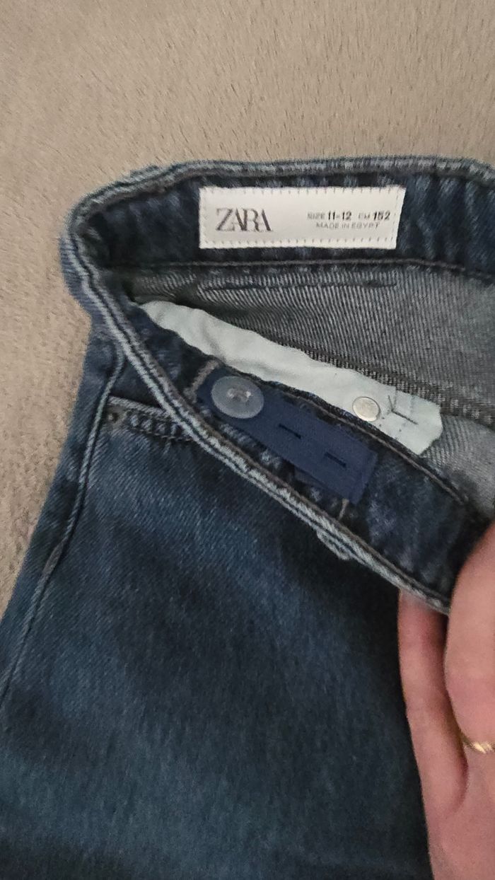 NEUF (non porté) superbe jeans wide leg 12ans fille - photo numéro 4