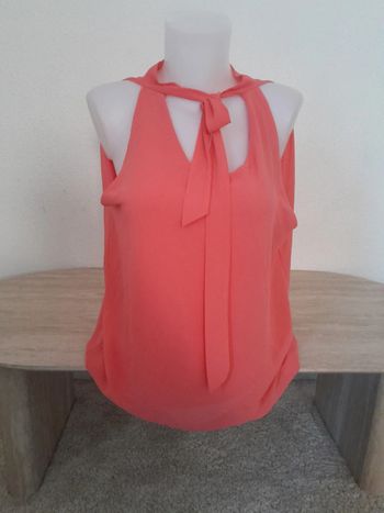 Blouse fluide doublé💫 nœud à noué 💫Taille 42