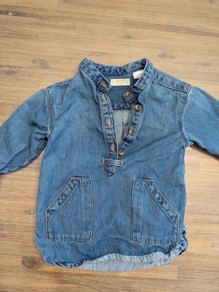 Blouse jean 12 mois