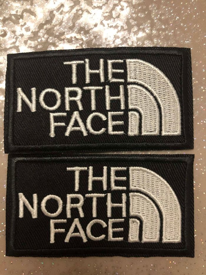 Écussons patch the north face