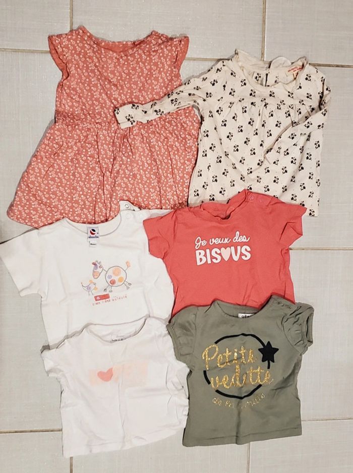 Lot fille 6 mois