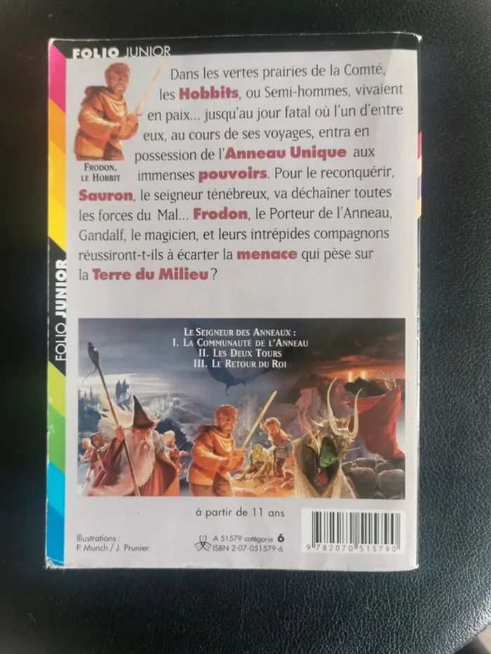Livre le seigneur des anneaux 1 la communauté de l'anneau. - photo numéro 4