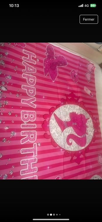 Toile de fond de anniversaire