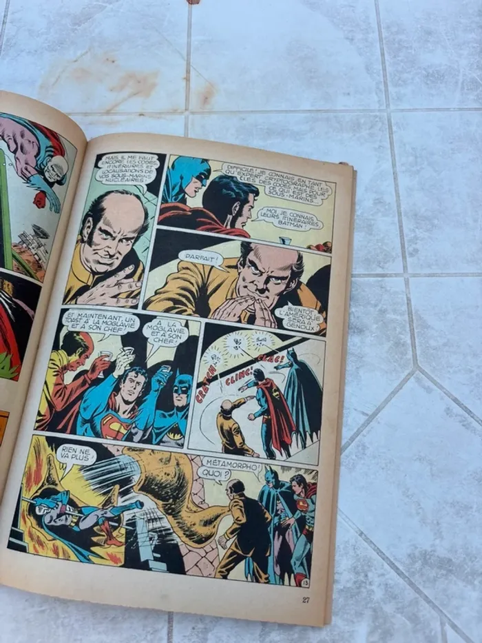 đ Superman N°4 1974 Ădition française SagĂ©dition) Vintage Rare ! - photo numĂ©ro 2