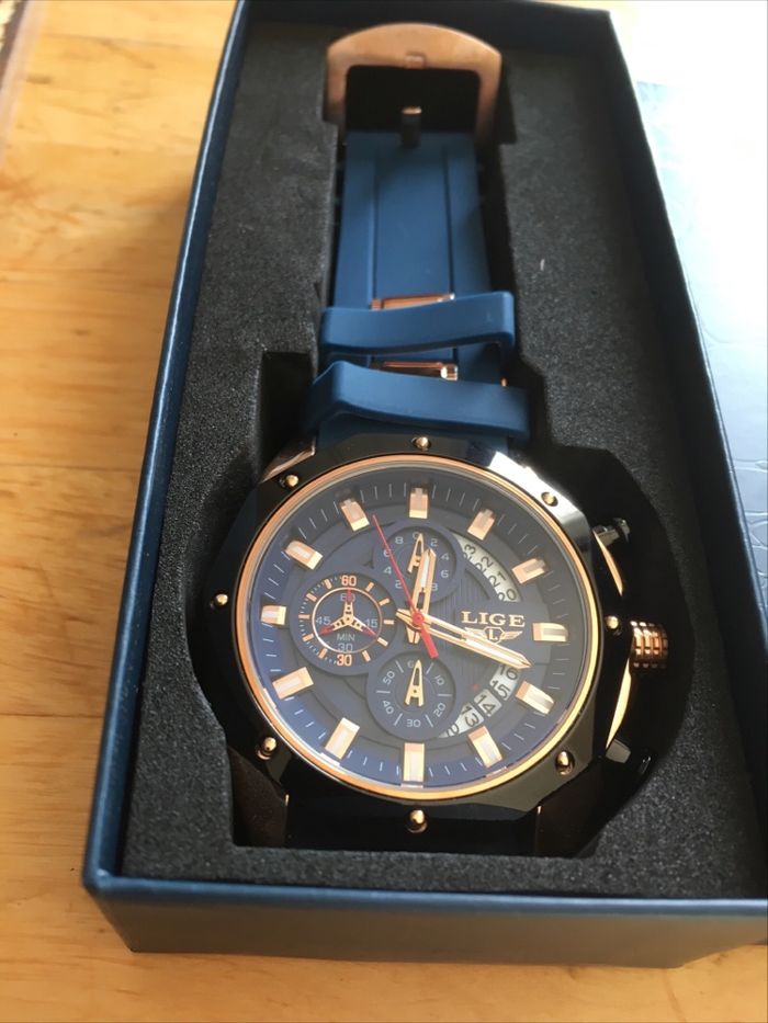 Montre de luxe lige pour homme