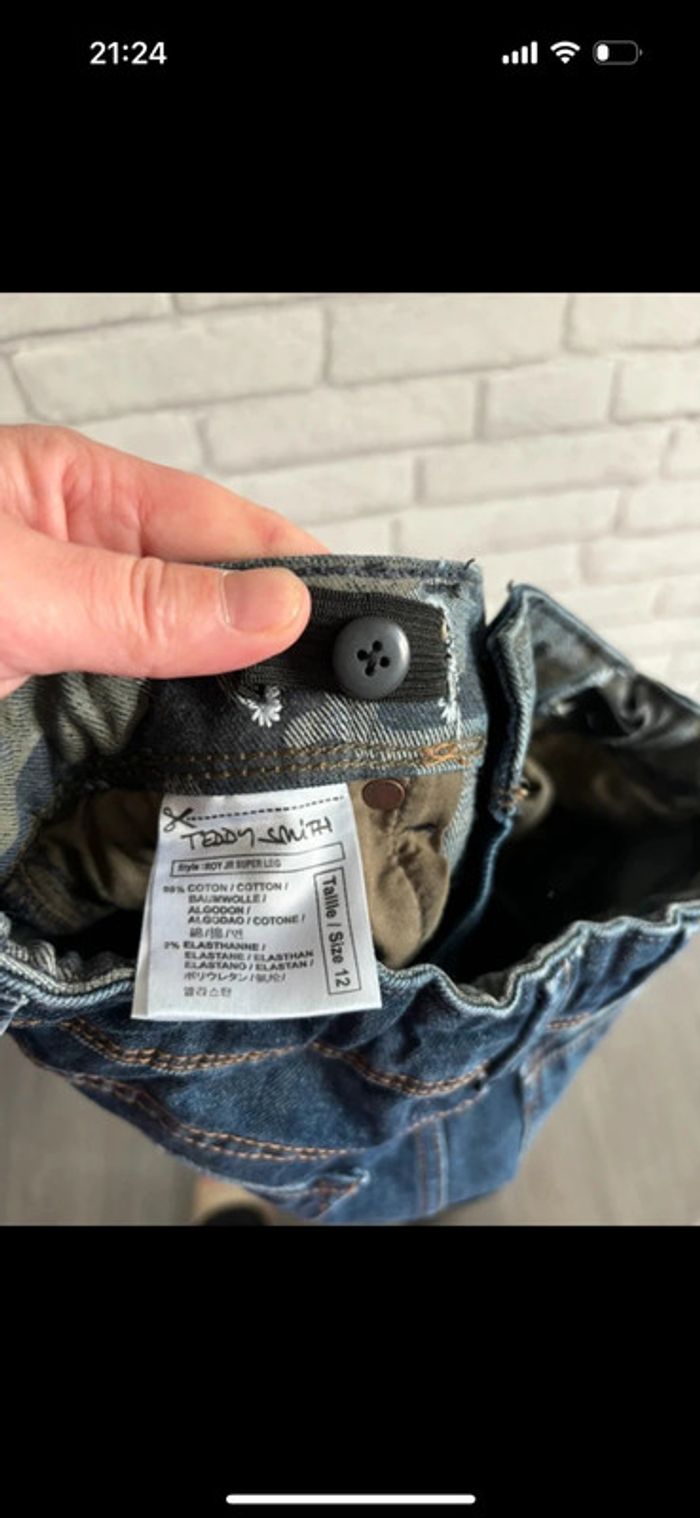 Jeans Teddy smith taille 12 ans - photo numéro 5