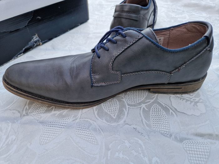 Chaussures de ville homme gris foncé - photo numéro 7