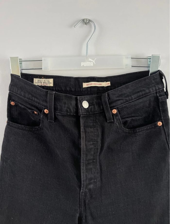 Pantalon jeans Levi’s noir t28 (38) - photo numéro 6