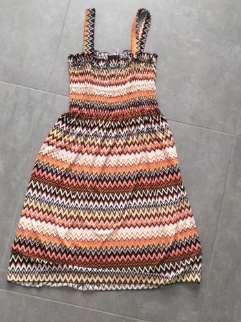 robe multicolore