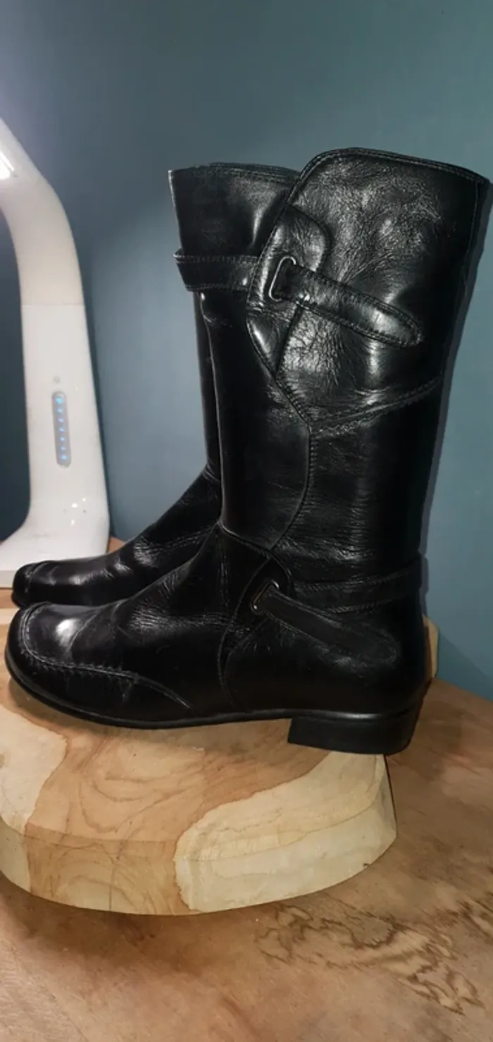 Bottes cuir femme 39 France Arno - photo numéro 2