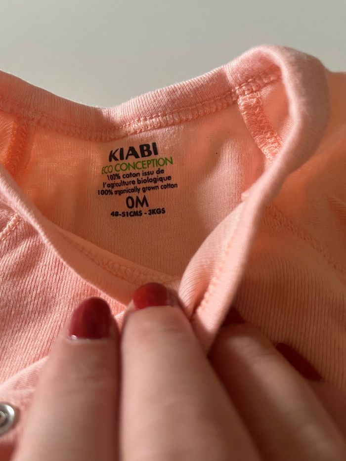 Lot de 3 body 0 mois