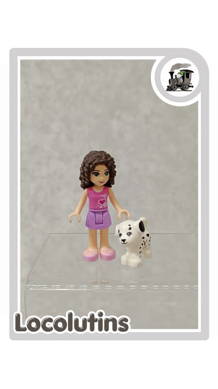 🚂 Figurines Lego Friends chiot dalmatien