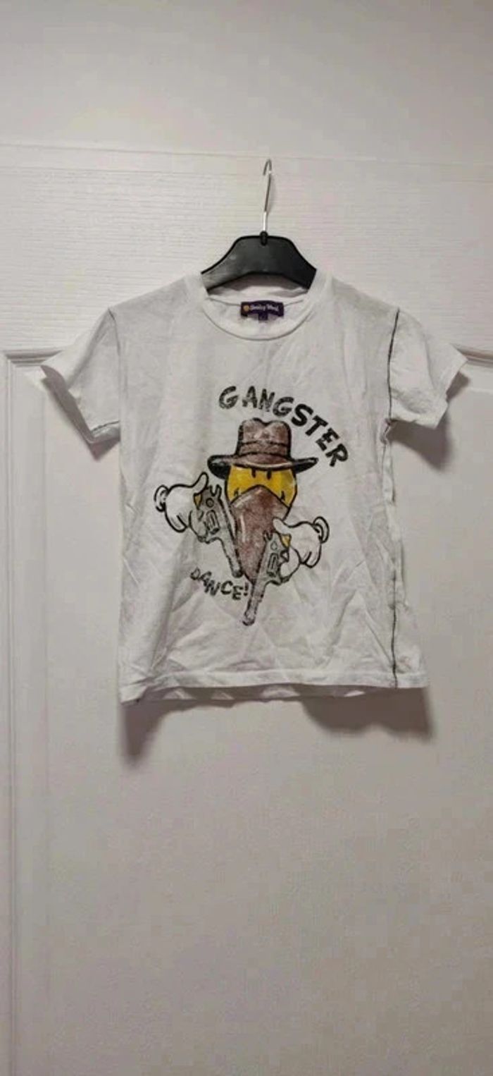 T-shirt mc Smiley gangster 6 ans