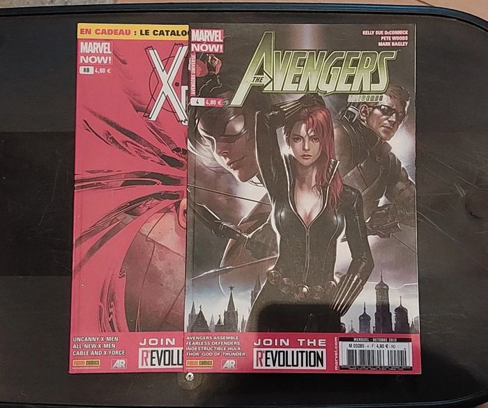 Lot 2 comics/bande dessinée Marvel