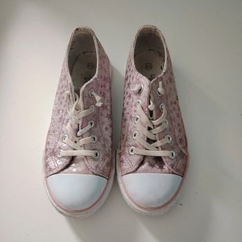 Lot basket toile + baskets sport 34