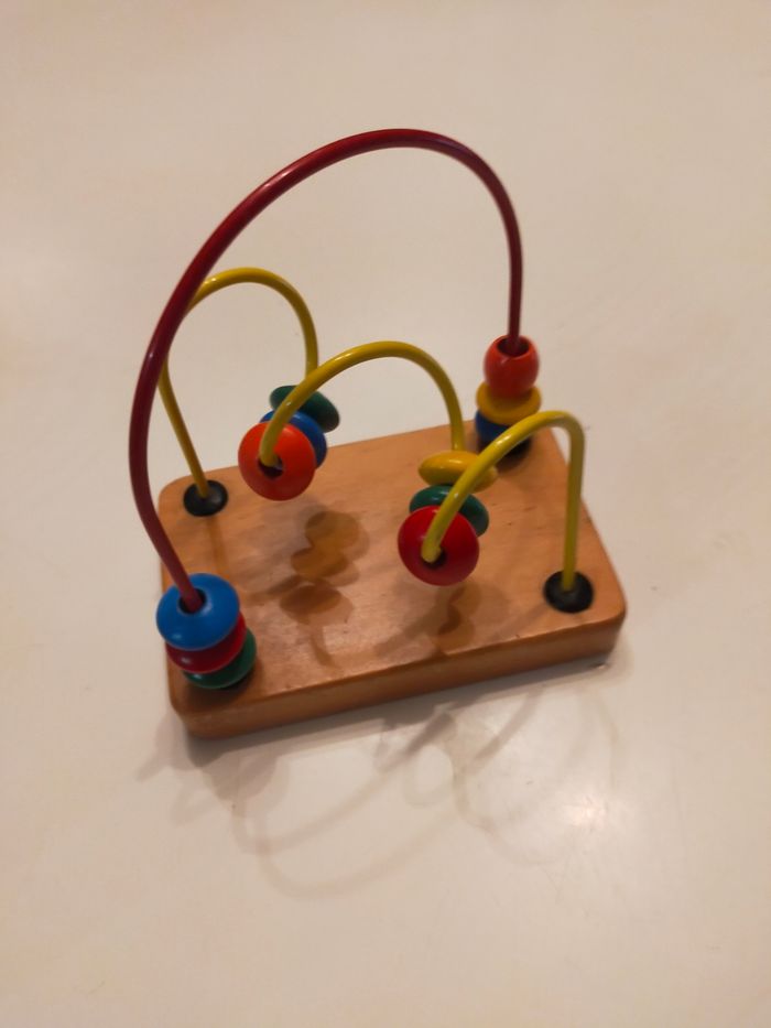 Petit boulier en bois - photo numéro 2