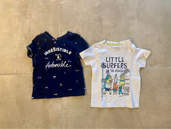 2 t shirt 12 mois