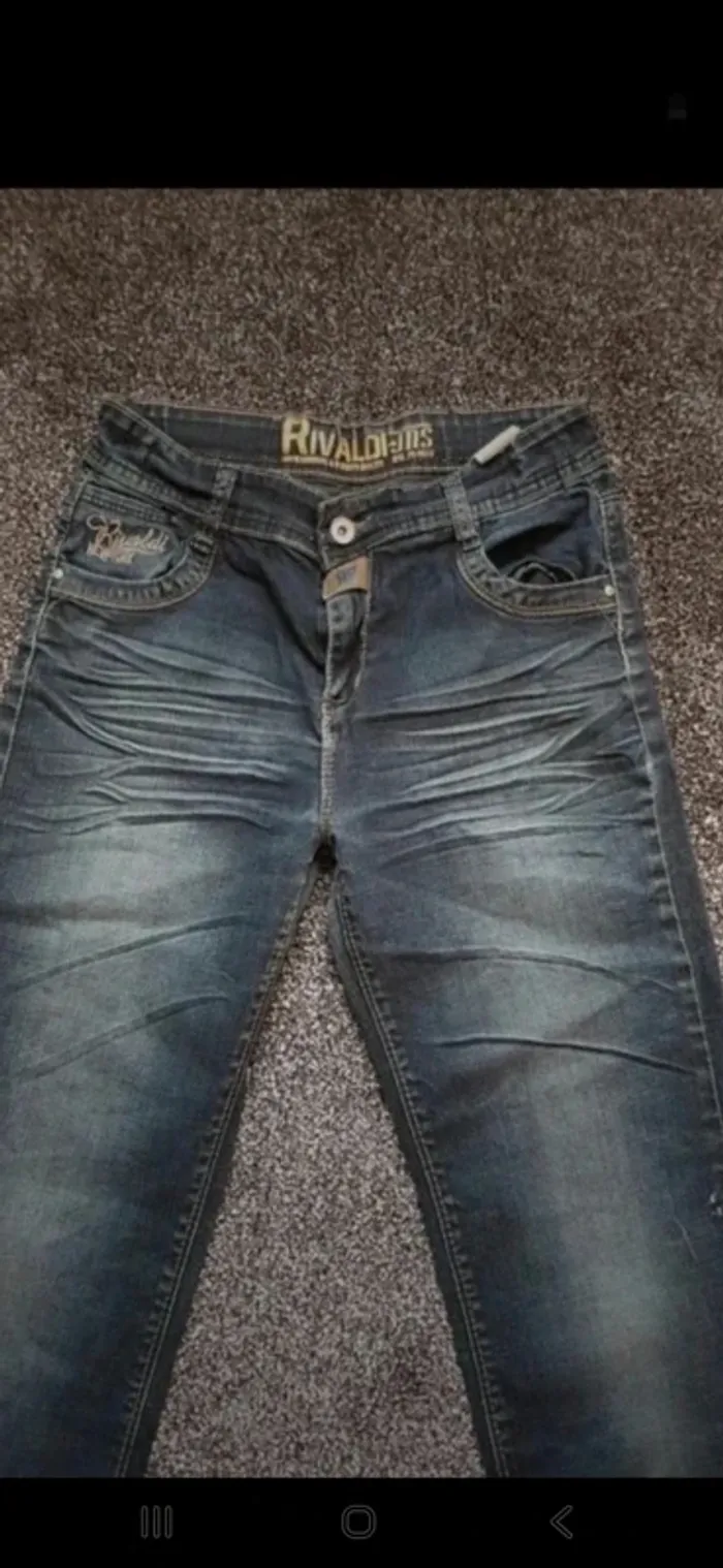 Lot de jean's 14 ans Rivaldi et gemo
 garçon  taille 14 ans - photo numéro 4