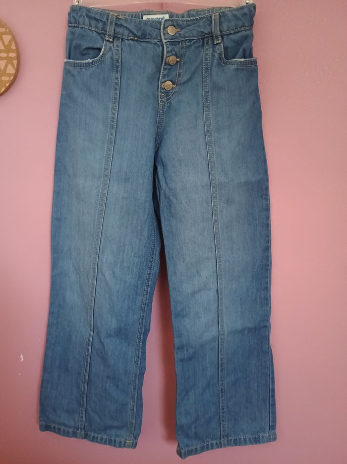 Pantalon coupe large fille 8 ans Mayoral