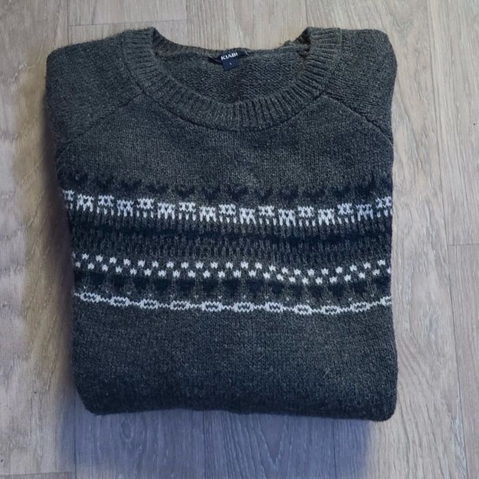 Pull en laine à motifs - photo numéro 2