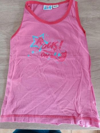 T-shirt fille 4/5 ans Rock n' Roll