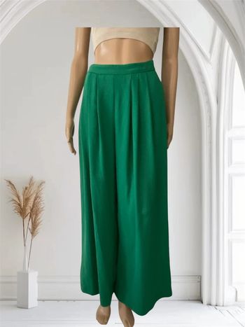 🌼Pantalon large vert émeraude🌼