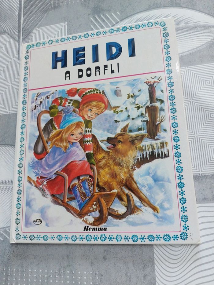 Livre Heidi à Dorfli 1974