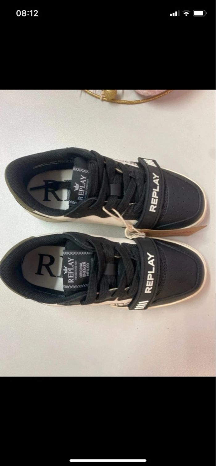Baskets - Replay – Style urbain affirmé - Taille 31 - photo numéro 6