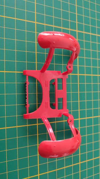 Garde boue avant pièce détachée miniature Burago Bburago Alfa Romeo 2300 Monza 1934 1/18 1/18e 1/18è