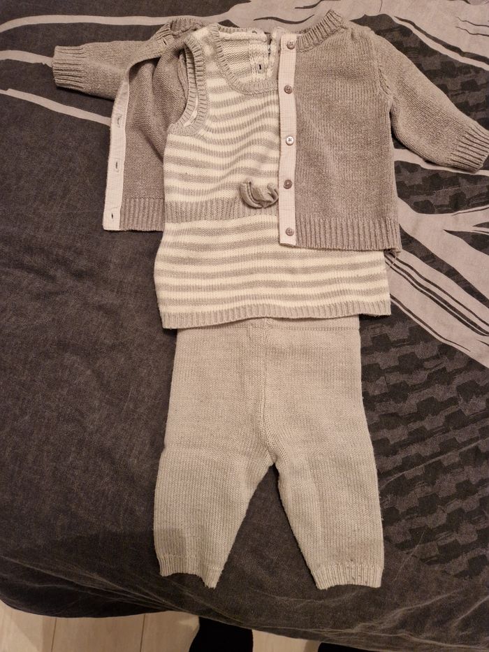 Lot vêtements bébé fille 3 mois 15 pièces - photo numéro 3