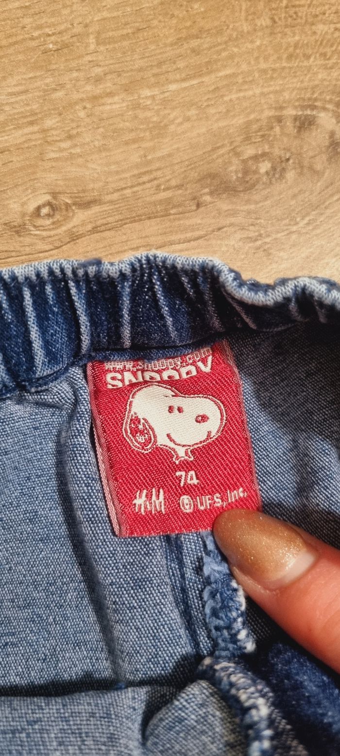 Jeans Snoopy H&M 12 mois - photo numéro 5